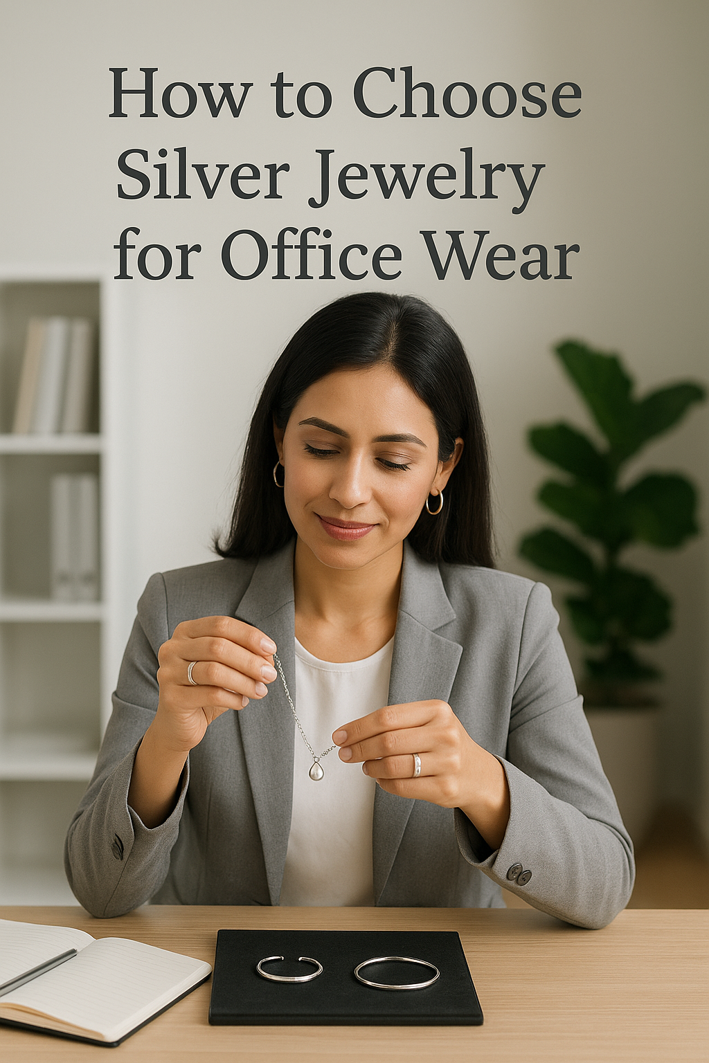 How to choose silver jwellery for office wear