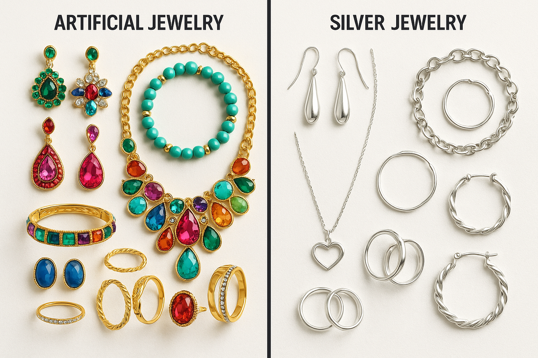 Silver Jewellery vs Artificial Jewellery: Which is Better in the Long Term?