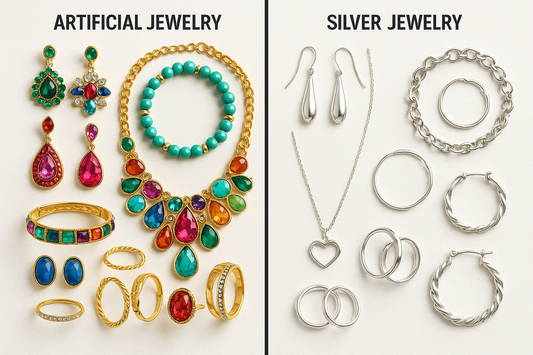Silver Jewellery vs Artificial Jewellery: Which is Better in the Long Term?