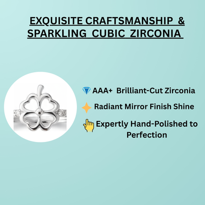 925 Sterling Silver Butterfly Ring with Diamond Accents, For Women And Girls, Pure Silver Ring