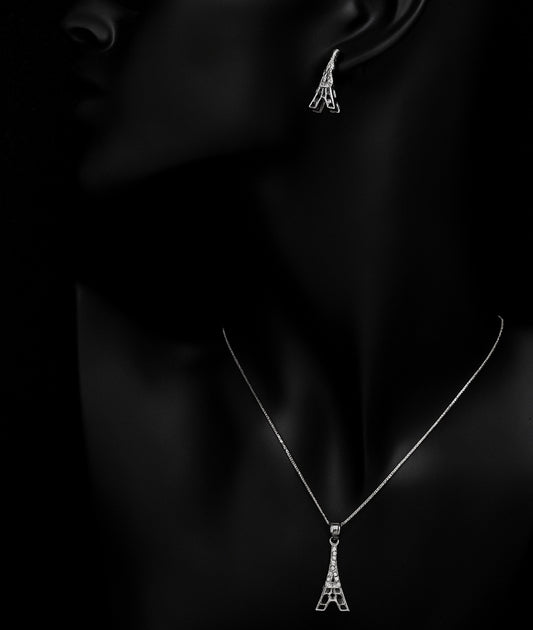 [𝐎𝐫𝐢𝐠𝐢𝐧𝐚𝐥 𝟗𝟐𝟓 𝐒𝐭𝐞𝐫𝐥𝐢𝐧𝐠 𝐬𝐢𝐥𝐯𝐞𝐫] Pendant and Earring  Gifts for Women and Girls / With Certificate of Authenticity and