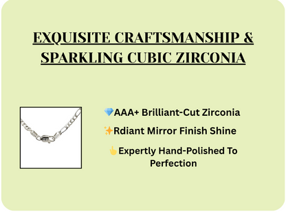 925 Sterling Silver Twisted Chain Necklace, Fashion Accessory, Classic Jewellary For Mens And Boys