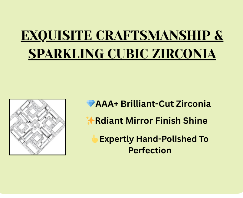 925 Sterling Silver pendant | Rhodium Plated | Cubic Zirconia | Best Quality silver