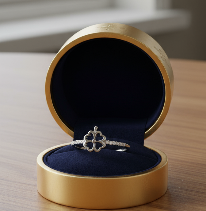 925 Sterling Silver Butterfly Ring with Diamond Accents, For Women And Girls, Pure Silver Ring