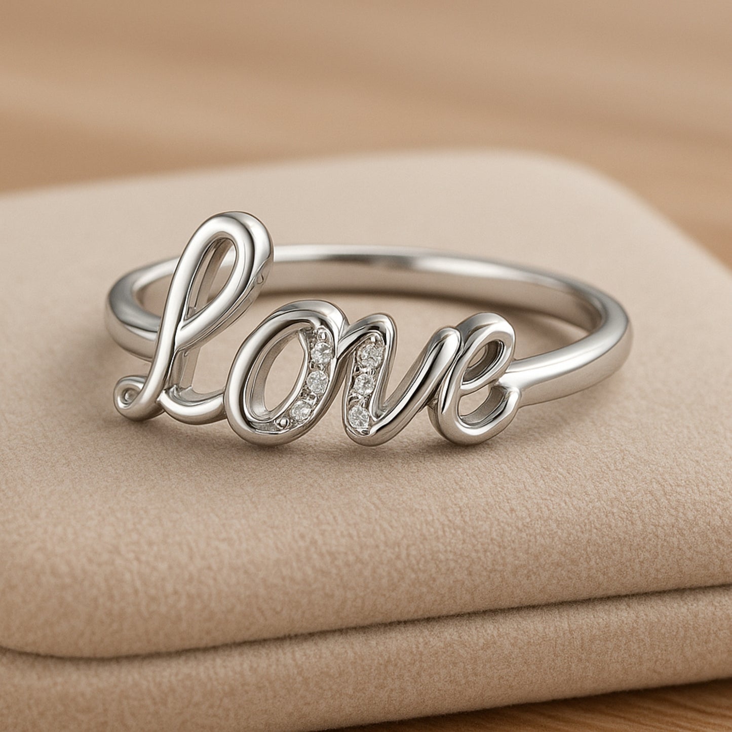 [𝐁𝐞𝐬𝐭 𝐐𝐮𝐚𝐥𝐢𝐭𝐲 𝐒𝐢𝐥𝐯𝐞𝐫] 925 Sterling Silver Stud Rings Rhodium Plated with Cubic Zirconia
