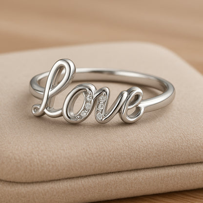 [𝐁𝐞𝐬𝐭 𝐐𝐮𝐚𝐥𝐢𝐭𝐲 𝐒𝐢𝐥𝐯𝐞𝐫] 925 Sterling Silver Stud Rings Rhodium Plated with Cubic Zirconia